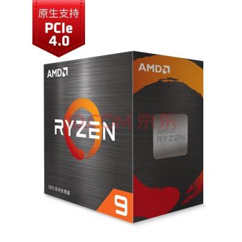 AMD 锐龙9 5950X 处理器(r9)7nm 16核32线程 3.4GHz 105W AM4接口 盒装CPU 盒装 R9 5950X